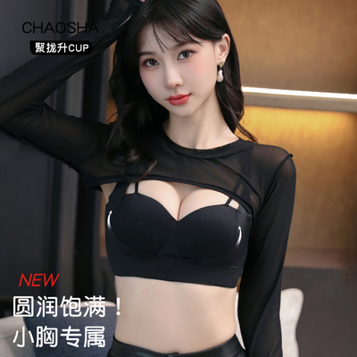 提拉内衣女小胸聚拢显大酥胸2025新款收副乳防下垂上托调整型文胸