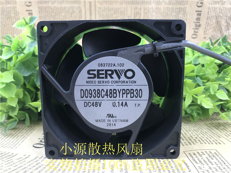 9038 D0938C48BYPPB3048V 0.14A 原装正品SERVO 设备防水风扇9CM