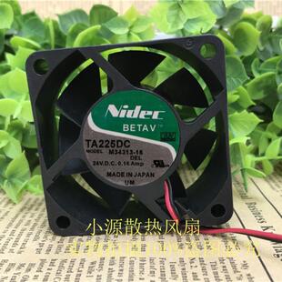 原装正品NIDEC 6CM 6025 24V 0.16A M34313-16变频器散热风扇