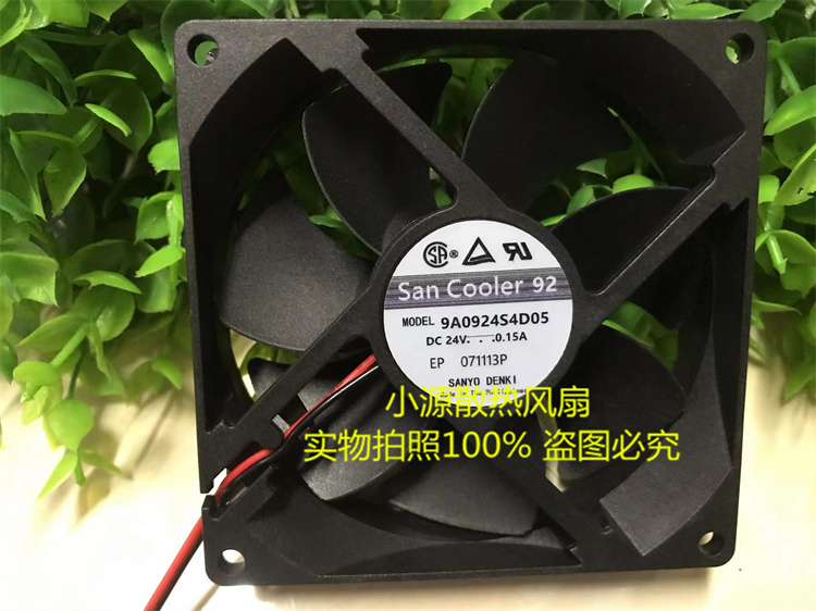 原装三洋 9A0924S4D05 9CM9025 24V 0.15A 安川变频器散热风扇