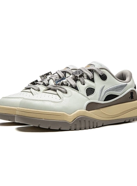 李宁宝可梦联名潮跃男鞋小火龙板鞋舒适运动软底休闲鞋AGCW167