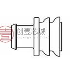 原装282536-1全新S.WAY SEAL F.JPT CONTACT 2.5MM正品