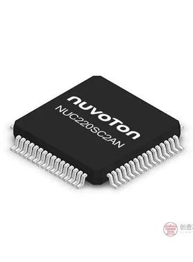 原装NUC220SC2AN全新IC MCU 32BIT 32KB FLASH 64LQFP正品