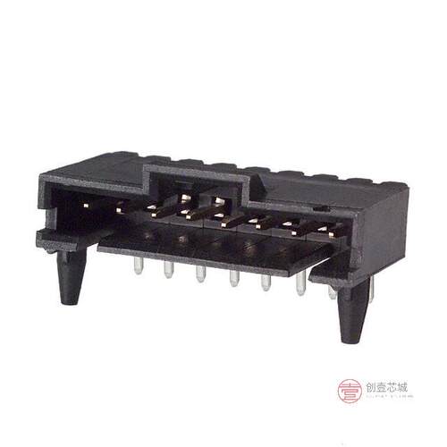 原装正品5-104361-7全新CONN HEADER R/A 8POS 2.54MM