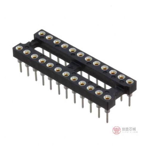 原装正品5-1571552-6全新CONN IC DIP SOCKET 24POS GOLD