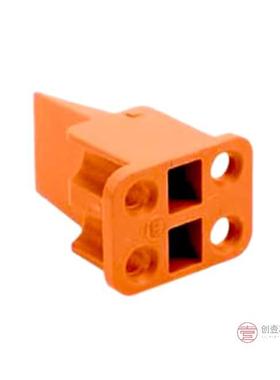 原装AWP-4S全新CONN PLUG WEDGE 4POS ORANGE正品