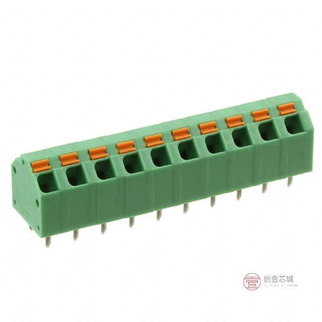 原装1751545全新TERM BLK 10POS 45DEG 3.81MM PCB正品