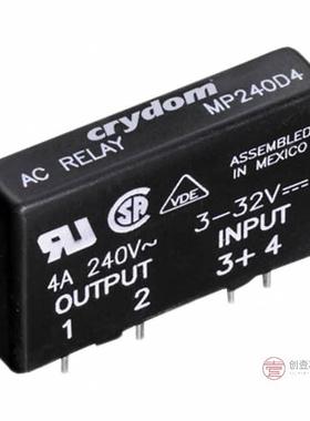 原装MP240D4全新SSR RELAY SPST-NO 4A 24-280V正品