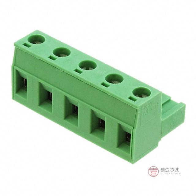 原装1767038全新TERM B PLUG 5POS STR 7.62MM正品
