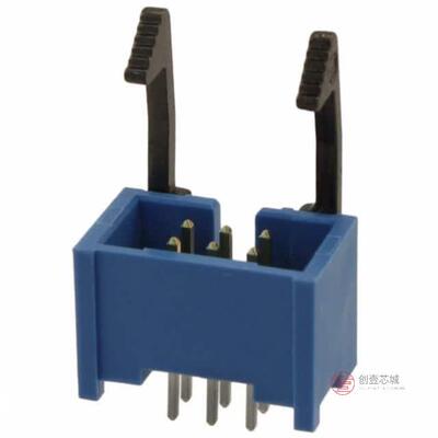 原装正品2-1761606-1全新CONN HEADER VERT 6POS 2.54MM