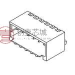 原装87438-0343全新集管和线壳 3 CKT 1.5mm HDR.