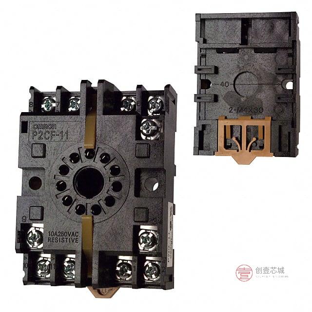 原装P2CF-11全新RELAY SOCKET 11 POS DIN RAIL正品