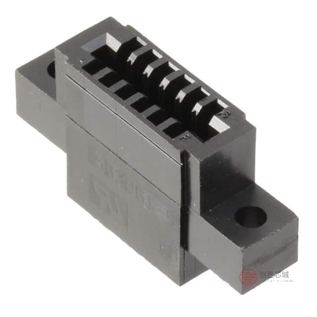 原装583861-5全新CONN CARDEDGE HSG 12POS .100 BLK正品