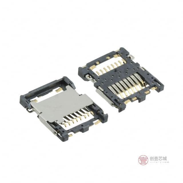 原装ST1W008S4ER1500全新CONN  SD CARD HINGED TYPE正品