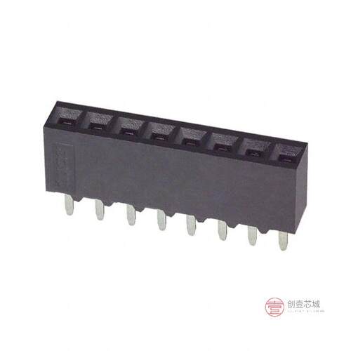 原装正品5-535541-6全新CONN RCPT 8POS 0.1 GOLD PCB