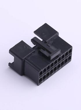 原装HX25023-2x9R全新2.5mm 2x9P 母胶壳 黑色正品