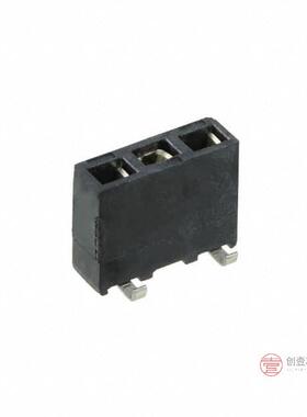 原装1241152-3全新CONN RCPT 3POS 0.1 GOLD SMD正品