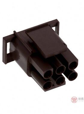 原装1-350715-1全新06P UMNL V0 PLUG HSG BROWN正品