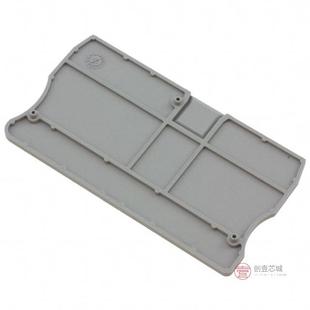 BLK TERM END PLATE 原装 GRAY正品 3036657全新CONN