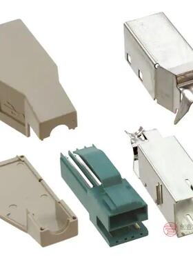 原装74233-100LF全新CONN PLUG USB2.0 A/PWR COMB