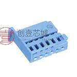 原装1-969489-4全新MQS BU-GEH,BL 6P正品