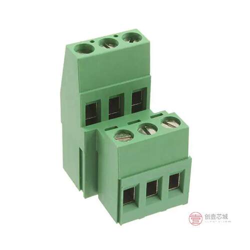 原装正品282909-3全新TERM BLK 3P SIDE ENT 5.08MM PCB