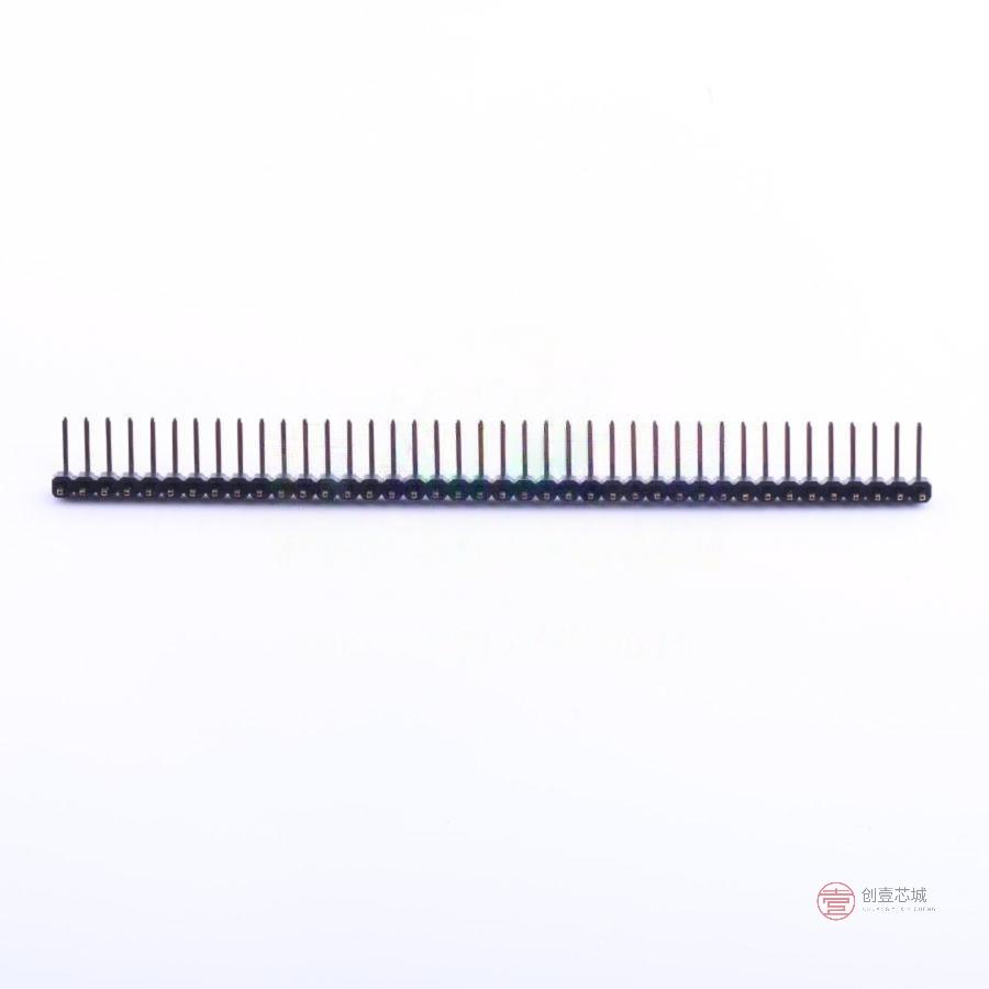 原装B-2100R40P-A121全新2.54mm 1x40P 镀金 黑色正品