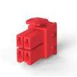原装1-368575-2全新PDL 4P PLUG 3.96 D/R(GWT) RED正品