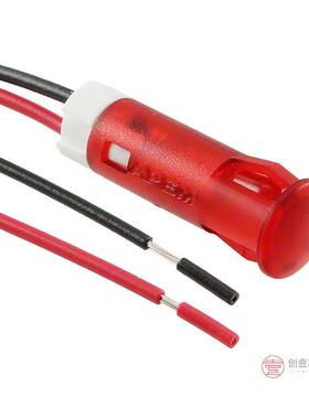 原装QS63XXR12全新INDICATOR 6MM FIXED RED 12V WIRE正品
