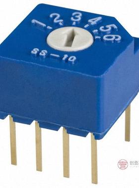 原装SS-10-16SP-AE全新SWITCH ROTARY DIP SP6T 10
