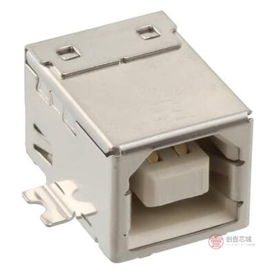 原装正品1734346-4全新CONN RCPT USB2.0 TYPEB 4P SMD RA