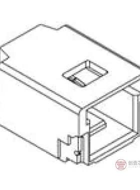 原装501568-0207全新集管和线壳 1.0 WtB 2Ckt R/A