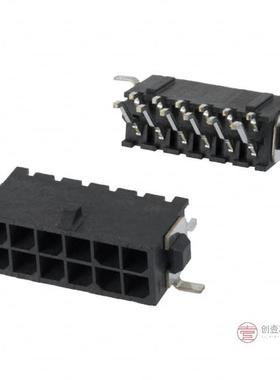 原装4-794629-2全新CONN HEADER SMD R/A 12POS 3MM正品