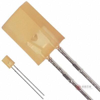 原装正品HLMP-S301全新LED YELLOW DIFF RECT 2MMX5MM T/H