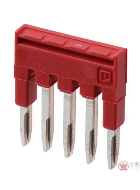 原装3213043全新JUMPER TERM BLK 5POS FLAT PIN正品