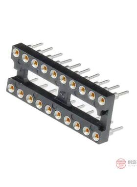 原装4-1571552-6全新CONN IC DIP SOCKET 20POS GOLD正品