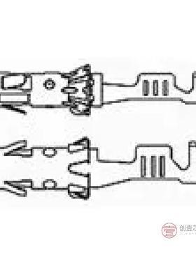 原装962954-1全新CONTACT SOCKET 13-17AWG CRIMP正品