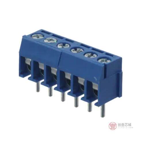 原装正品1776275-6全新TERM BLK 6POS SIDE ENT 3.5MM PCB
