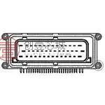 原装1-963221-1全新CONN HEADER R/A 29POS正品