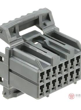 原装174514-6全新HYBRID I/O CONN PLUG HSG 16P正品