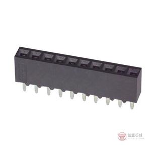 0.1 535541 8全新CONN 原装 GOLD 10POS RCPT PCB正品