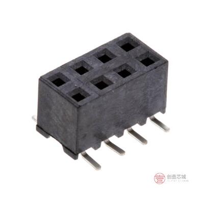 原装正品2314844-8全新CONN RCPT 8 POS 0.079  GOLD SMD