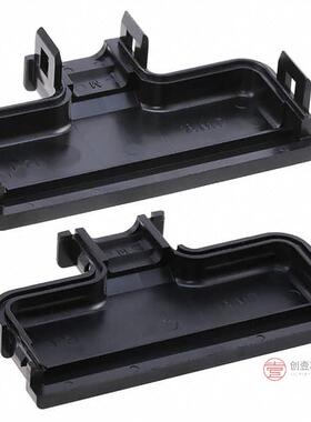 原装2-552008-1全新CONN BACKSHELL 50POS 180DEG BLK正品