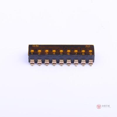 原装正品DSIC09TSGET全新2.54mm 9位低推贴胶 贴片