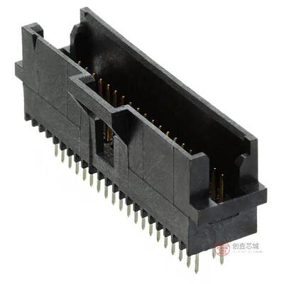 原装正品104666-3全新CONN HEADER VERT 40POS 1.27MM