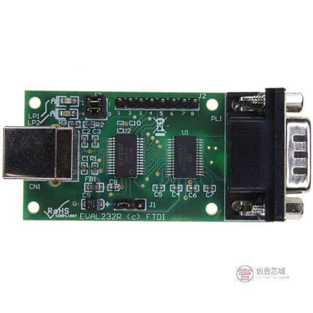 原装EVAL232R全新MOD USB RS232 DEV/EVAL FT232RL正品
