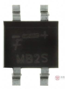 原装MB2S全新BRIDGE RECT 1P 200V 500MA 4SOIC正品