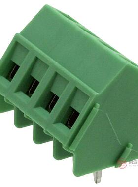 原装正品1733596全新TERM B 4POS 55DEG 5.08MM PCB