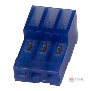 3全新CONN RCPT TIN正品 26AWG 640442 IDC 原装 3POS