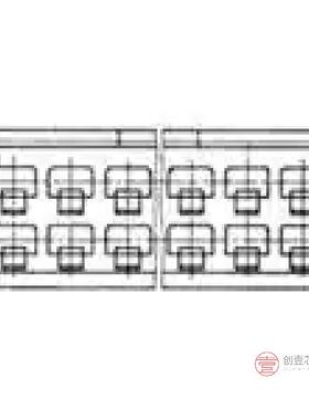 原装280640全新CONN HDR HSG 12POS 2.54MM正品